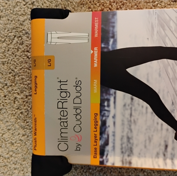 Climate Right Leggings By Cuddle Duds - Picture 4 of 6